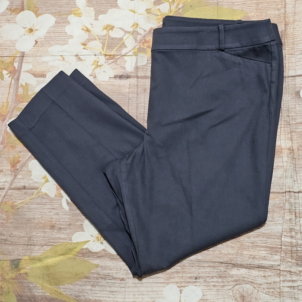 LOFT Dark Blue Dress Pants
